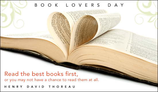 Book Lovers Day - Read best books first